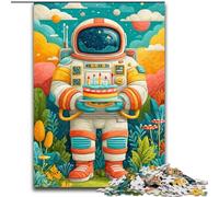 Astronaut's Birthday Jigsaw Puzzles for Teenagers 1000, for 14+ Train Your Brain And Your Hands Christmas Game Gifts (50x75cm)
