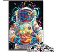 Astronaut's Birthday Puzzles for Adults Teens 2000 Pieces, for Age 14 Years And over Stress Relief Christmas Game Presents for Women (70x100cm)