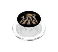 Astronauts Cosmic Space Walking On Saturn Planet Rings PopSockets PopGrip for MagSafe