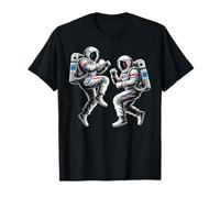 Astronauts Fighting Martial Arts Space Kickboxing Gifts Men T-Shirt