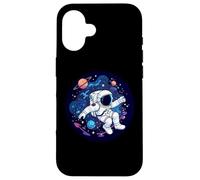 Astronaut's Galactic Journey Discovering New Worlds Kids Case for iPhone 16