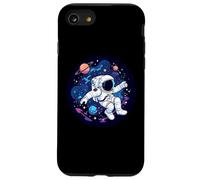 Astronaut's Galactic Journey Discovering New Worlds Kids Case for iPhone SE (2020) / 7/8