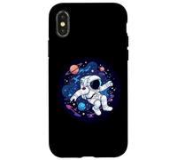 Astronaut's Galactic Journey Discovering New Worlds Kids Case for iPhone X/XS