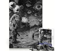 Astronauts of The Unknown Puzzle for Adults 1000 Pieces Mental Skill Easy Relaxation Solid Fit Birthday Present (38x26cm)