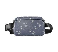 Astronauts Planets Fashionable Waist Bag Fanny Pack for Women Men Mini Crossbody Shoulder Bag with Adjustable Strap for Travel Running Hiking, Astronauts Planets, One Size