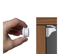 astronia Baby Safety Magnetic Cabinet Locks - No Tools Or Screws Needed, No Damage to your Furniture, (apply to your cabinets /cupboard/ drawers) 4 Locks + 1 Key