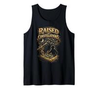 Astronomer Astronomy Raised By Constellations Tank Top