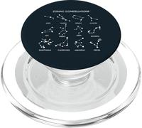 Astronomer Zodiac Constellations Map Stars Astronomy PopSockets PopGrip for MagSafe