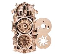 Astronomical Clock Fridge Magnets, Decorative Car Magnets, Travel Souvenir Decoration for Kitchen, Home, Office, Memory Keeper Photography, Collector, Tourists