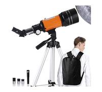 Astronomical for Kids, for Adults Astronomy Beginners 70Mm Good Partner to View Landscape and Planet with Tripod, Phone Adapter