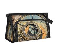 Astronomical Print Travel Toiletry Bag for Women Men Girls Boys Astronomical Vintage Multifunctional Makeup Pouch Bag Wash Toiletries Cosmetic Organizer Shower Bag