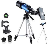 Astronomical Refracting Telescope 70mm Aperture for Kids and Beginners, Travel Scope with Carry Bag for Indoor and Outdoor Use, Ideal for Astronomy Exploration