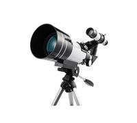 Astronomical Refracting Telescope, 70Mm Aperture Portable Astronomical Telescopes with Tripod White