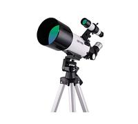 Astronomical Refractor Telescope,Portable Travel Telescope with Carry Bag and Adjustable Tripod,Fully Multi-Coated Optics, for Kids Beginners