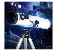 Astronomical Telescope, 114mm Large Aperture Reflective Telescope, Adjustable Aluminum Tripod (60~120cm), Suitable For Amateur Beginners And Kids (Color : Package 3) (Package 4 A)