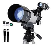 Astronomical telescope 30070 with tripod、finderscope for star observation-150X magnification and 70mm caliber-Portable and high definition