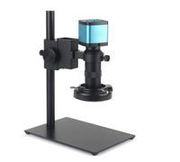 Astronomical Telescope Accessories 4K 48MP USB Industrial Digital Video Microscope Camera Monocular 130X Zoom Lens(A suit)