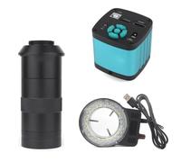 Astronomical Telescope Accessories 4K 48MP USB Industrial Digital Video Microscope Camera Monocular 130X Zoom Lens(B suit)