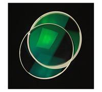 Astronomical Telescope Accessories 80mm Astronomy Telescope Double Group Self-made Optical Lenses Objective Lens Accessories(Green Film-F500mm)