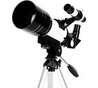 Astronomical Telescope,Adults 70mm Astronomical Refractor Hd Telescopes Monocular,with Tripod,with Phone Mount Starfinder and 90°Zenith Mirror