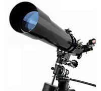 Astronomical Telescope Astronomical Telescope for Beginners, 80EQ Professional High-Power Stargazing Telescope, Manual German Equatorial Compact and Portable 80DX Telescope