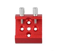 Astronomical Telescope Dovetail Base 1/4 Thread Aluminum Alloy Finder Scope Mount Bracket Adapter with Dovetail Slot Plate and Two Thumbscrew Locks for Secure Attachment, Red and Bla(Red)