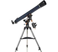 Astronomical Telescope - Equatorial Mount,Profession 90Mm Refractor Telescope for Beginners,1000Mm Focal Length Telescope,with Adjustable Tripod,for Indoor/Outdoor