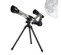 Astronomical Telescope for - 50mm Lens Refractor Configuration, Adjustable Tripod, Celestial Bezel for Beginners, Entry Level Stargazing Equipment | for The