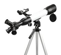 Astronomical Telescope for Kids Astronomy Beginners and Adults, rofessional Astronomy Refractor Telescope with 3 Rotatable Eyepieces, 60mm Aperture and 500mm Focal Length YangRy
