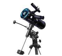 Astronomical Telescope for Kids Beginners Adults Men Gifts,114mm Aperture Refractor Telescope,700mm Focal Length,Telescope for Children with Stainless Steel Tripod (Color : Black) WOWCSXWC