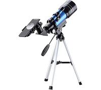 Astronomical Telescope，for Kids Educational Science Space Telescopes，Portable Beginners Ktelescopes with Tripod，Eyepiece 1.25in，Blue