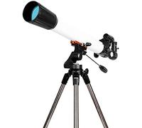Astronomical Telescope, Refraction Telescope with Tripod, 90° Zenith Mirror Deep Space Finder Telescope, Watching The Moon Stargazer Kid's Gift