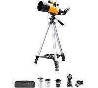 Astronomical Telescope,Stargazing HD Entry-Level Space Telescope for Students,Telescopes for Adults,70mm Aperture 400mm,The for,for Indoor/Outdoor