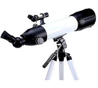 Astronomical Telescope，Telescopes for Kids Beginners，Adult 80mm Astronomy Refractor Telescope，with Adjustable Tripod，Eyepiece K25/K9mm