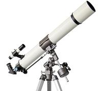 Astronomical Telescope TQ1-80TL Refracting Astronomical Telescope Professional Stargazing Mirror, TQ1 Equatorial Mount 360° Accurate Tracking, with Portable Adjustable Tripod Telescope