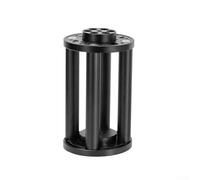 Astronomical Telescope Tripod Booster Section Extension for EQ3 EQ5 Equatorial Models, Aluminum Alloy Build with 200mm/300mm Adjustable Height for Enhanced Stability (200mm black)