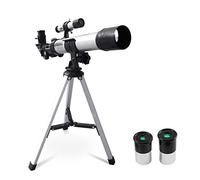 Astronomical Telescope Ultra Hd, Telescopes,Astronomy Refractor Telescope,Zoom 40X HD Outdoor Monocular Telescope,Astronomical Telescope with Finder Scope,H20/H12.5 mm Replaceable eyepieces and Tripod