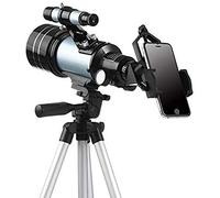 Astronomical Telescope with Tripod Professional Star Observation for Children Portable and high Definition 150X Magnification and 70mm Caliber WgGUIF