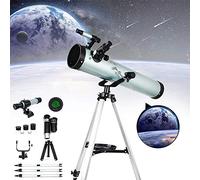 Astronomical Telescope, Zoom 350X HD Outdoor Monocular Space Telescope, 700/125mm Astronomical Refractor Scope Telescope for Sky/Star/Moon/Birds Watching