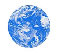 Astronomy Celestial Orbit Earth Blue Planet Cosmos Metal Tin Sign