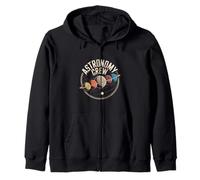 Astronomy Crew Space System Planet Orbit Zip Hoodie