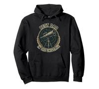 Astronomy Dad Astronomer Daddy Telescope Papa Fathers Day Pullover Hoodie
