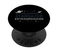 Astronomy Grandpa Astronomy Grandma Stargazer Space Lover PopSockets Adhesive PopGrip