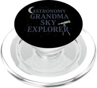 Astronomy Grandpa Astronomy Grandma Stargazer Space Lover PopSockets PopGrip for MagSafe