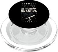 Astronomy Grandpa Astronomy Grandma Stargazer Space Lover PopSockets PopGrip for MagSafe