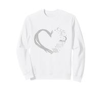 Astronomy Heart Silhouette I Love It Sweatshirt
