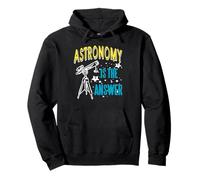 Astronomy Holds the Key Telescope Science Pullover Hoodie