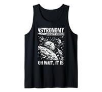 Astronomy It's Not Rocket Science Teacher Space Astronaut Tank Top