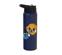 Astronomy Lovers! Total Solar Eclipse 2024 Totality 04.08.24 Stainless Steel Insulated Water Bottle