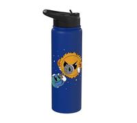 Astronomy Lovers! Total Solar Eclipse 2024 Totality 04.08.24 Stainless Steel Insulated Water Bottle